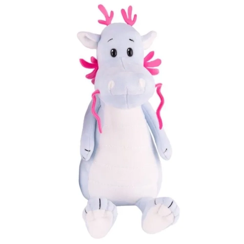 Мягкая игрушка "Дракон Йоши", голубого цвета в магазине Цветы Планеты