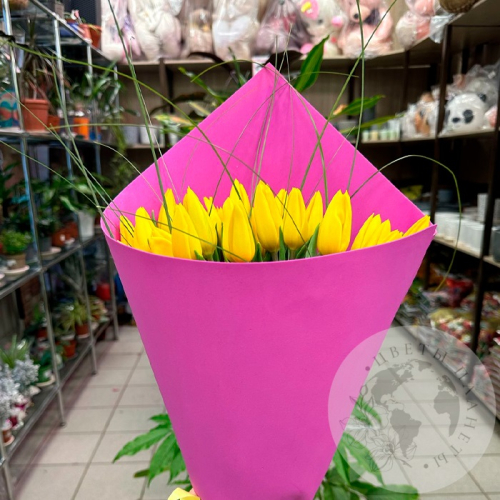 Букет 25 тюльпанов в магазине Цветы Планеты