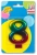 Свеча-цифра "8" для торта, радуга металлик в магазине Цветы Планеты