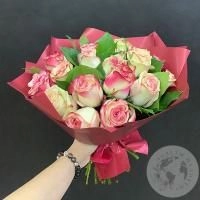 Букет из 21 розы в магазине Цветы Планеты