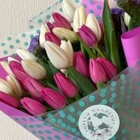 Букет из тюльпанов в магазине Цветы Планеты