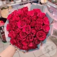 Букет из 39 красных роз в магазине Цветы Планеты